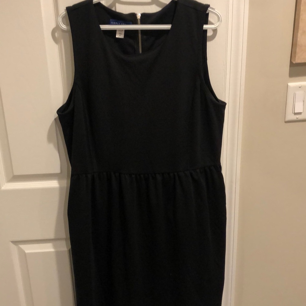 Simply Styled by Sears black cocktail dress
